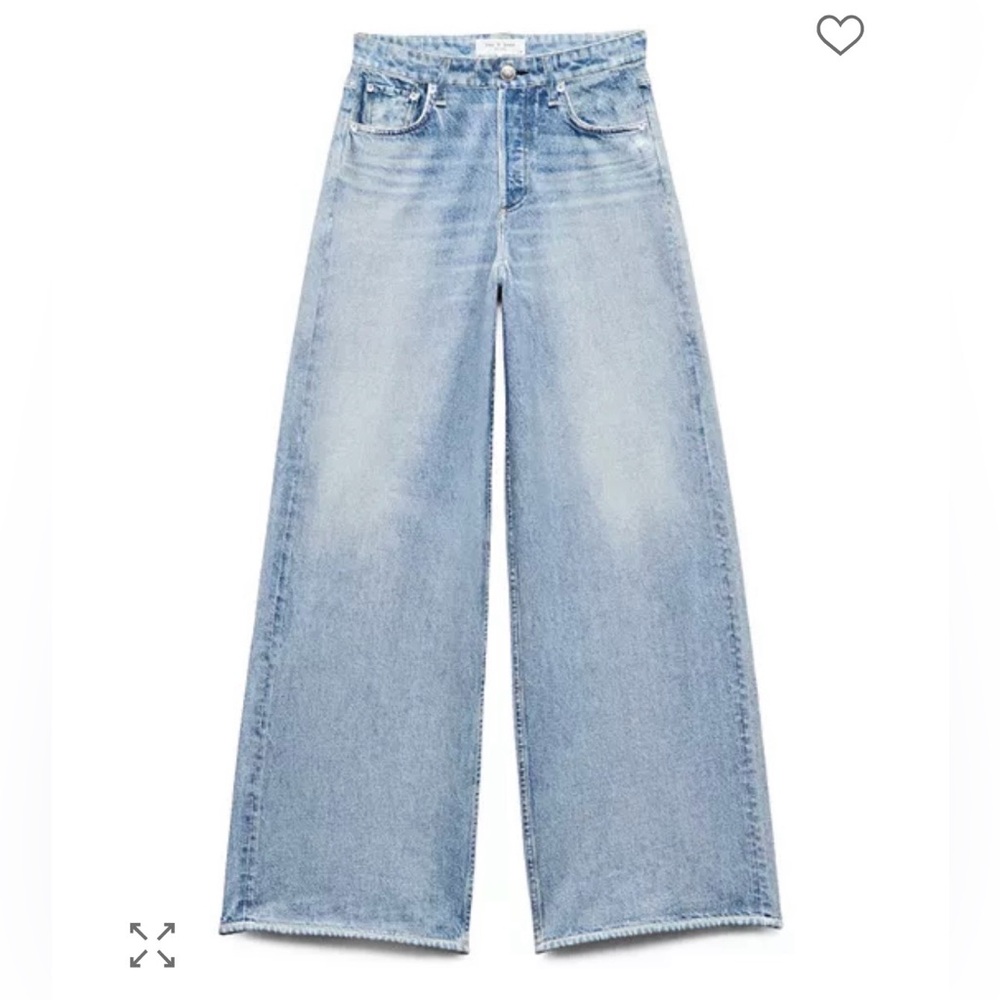 Rag & Bone l Miramar Sofie Wide-Leg Pants✨Sz 26 NEW NWT $258